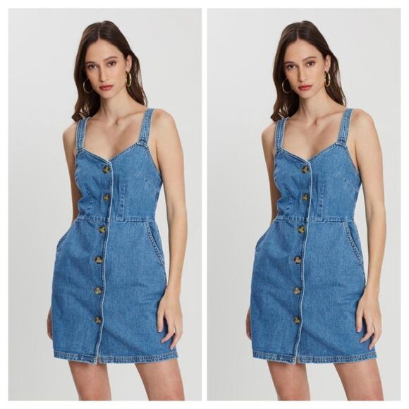 BDG Urban Outfitters Bella Dress Size Medium - Picture 2 of 13